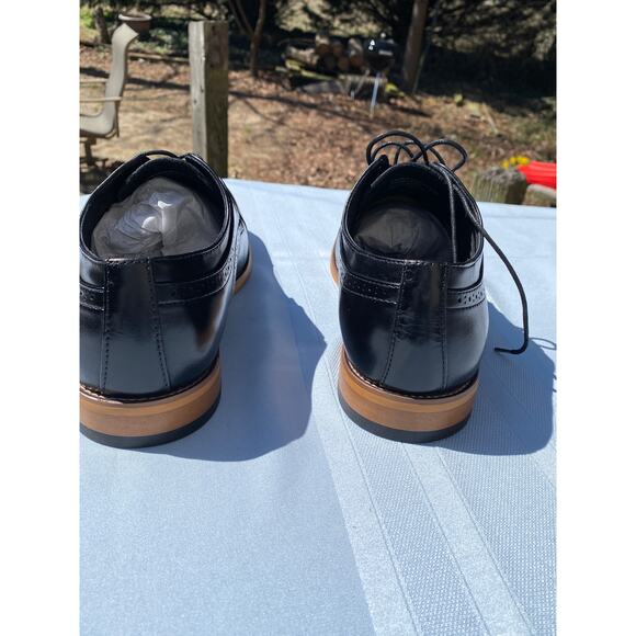 Stacy Adams Men\'s Black Dickinson Cap Toe Oxford Shoes, 10M Item 25066 NIB main image 13